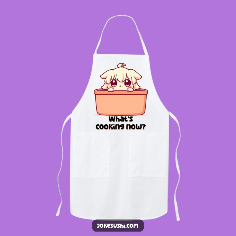 Funny Bento Box Apron: Cook with Curiosity and Hilarious Flair