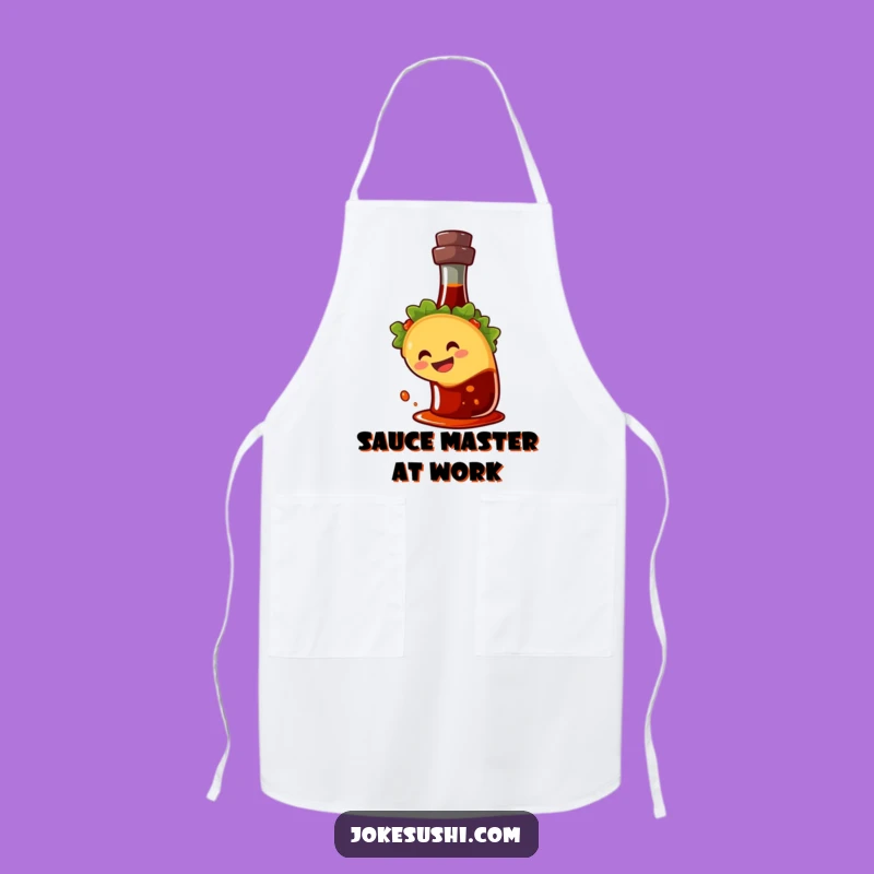 Funny Taco Apron: Hilarious Kitchen Wear for Confident Cooks