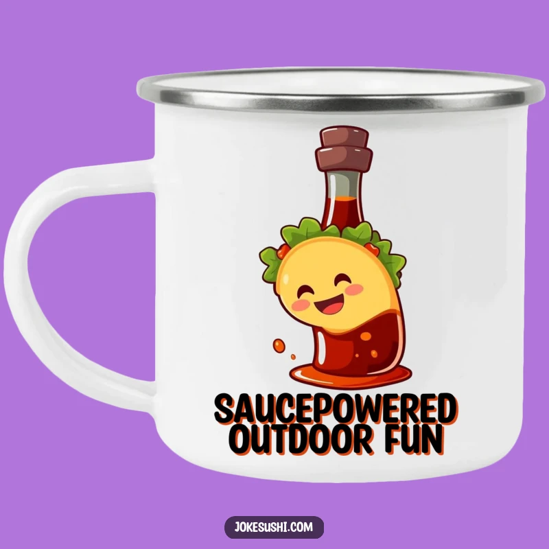 Funny Taco Camping Mug: Durable and Hilarious for Outdoor Adventures