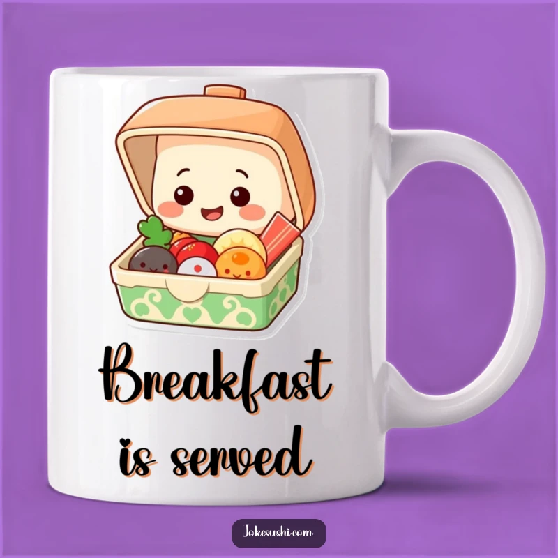Funny Bento Box Surprise Mug: A Deliciously Amusing Foodie Gift
