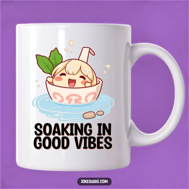 Funny Ramen Hot Spring Mug: Hilarious Japanese Comfort Food Gift