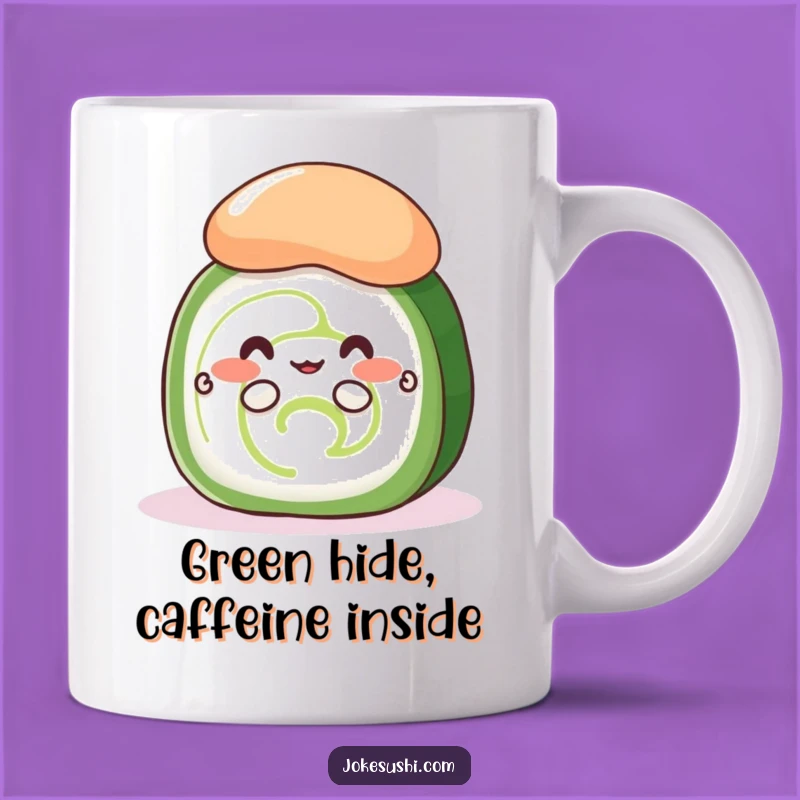Funny Shy Cucumber Roll Mug: A Hilarious Sushi Surprise Gift