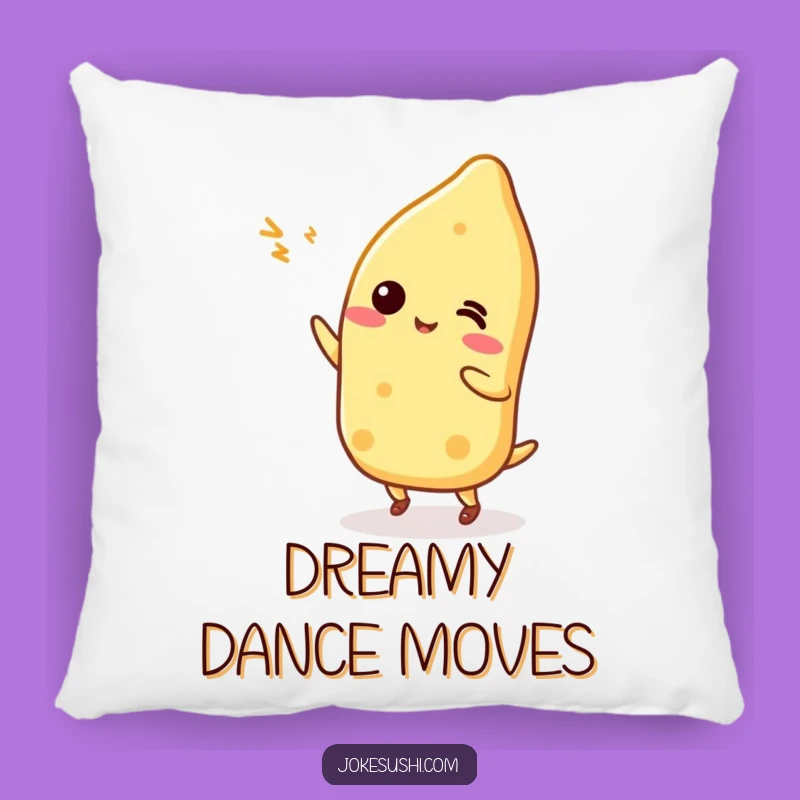 Funny Tamagoyaki Dance Pillow - Soft & Hilarious Comfort Gift