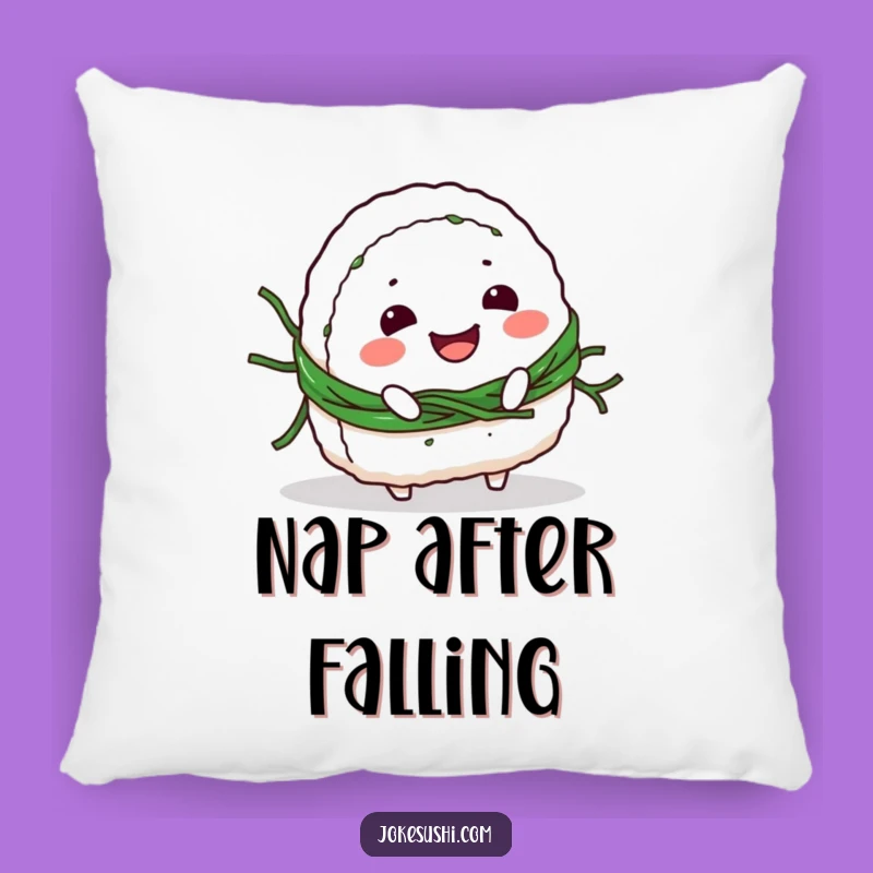 Funny Onigiri Tripping Pillow: Cozy Seaweed Slip Comfort, Ideal Funny Gift for Cuddles