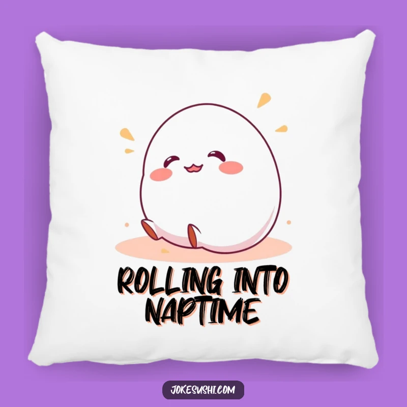 Funny Pillow: Comfy Wobbly Mochi Rolling, Soft & Hilarious Gift For Relaxation