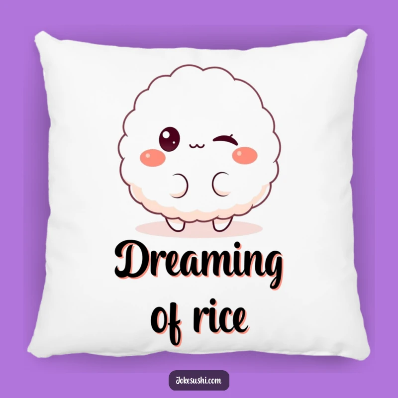 Funny Rice Ball Pillow: Cuddle Up with Cute Comedy and Comfort