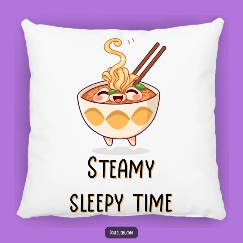 Funny Ramen Steam Pillow - Cozy Comfort with a Warm Touch