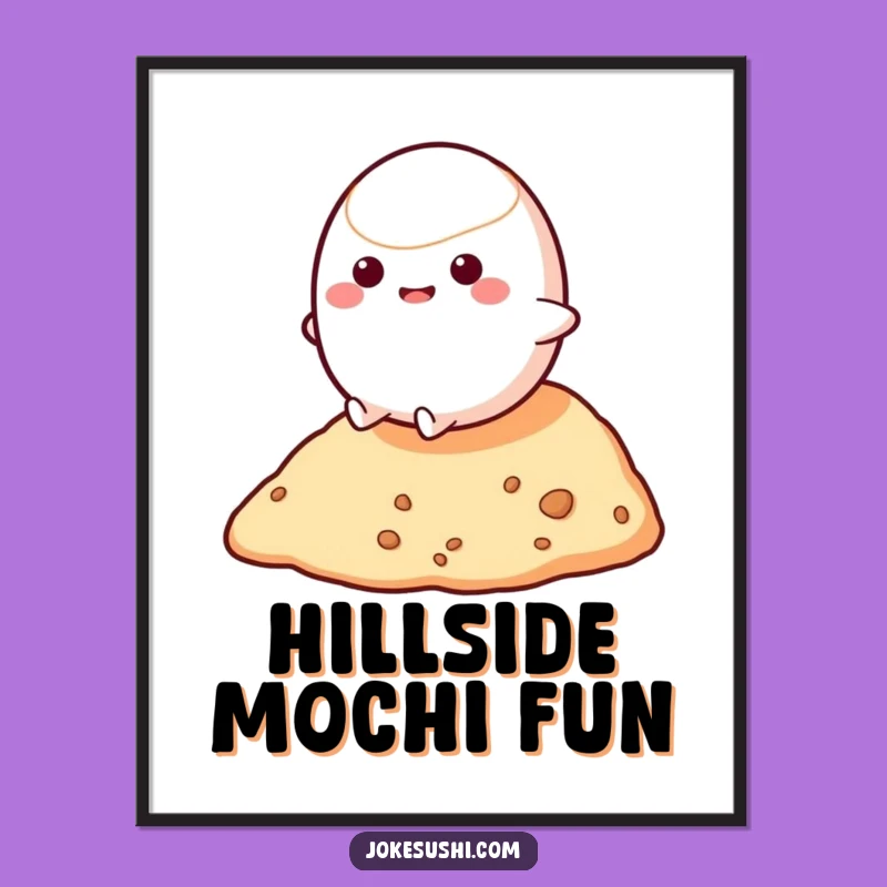 Funny Mochi Roll Digital Art: Instant Bouncy & Playful Decor