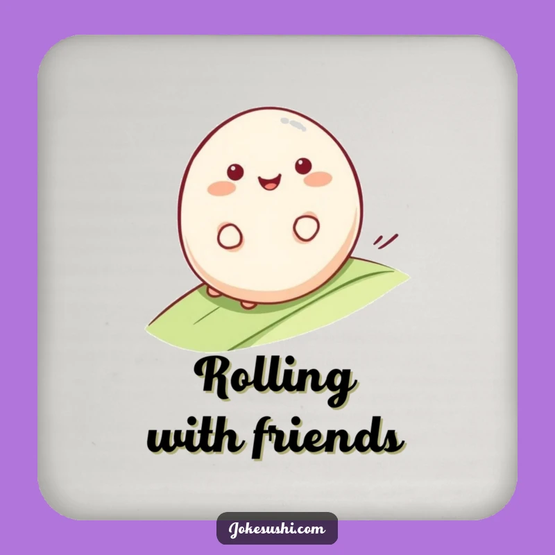 Funny Mochi Roll Coaster Set: Protect Surfaces with Sweet Humor