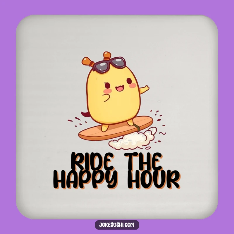 Funny Tamagoyaki Surf Coaster: Protect Surfaces with Adventure