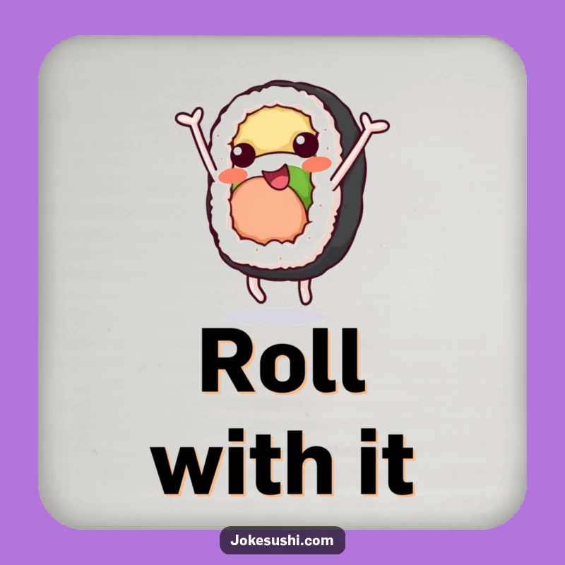 Funny Sushi Roll Coaster: Protect Surfaces With This Cheerful Funny Gift