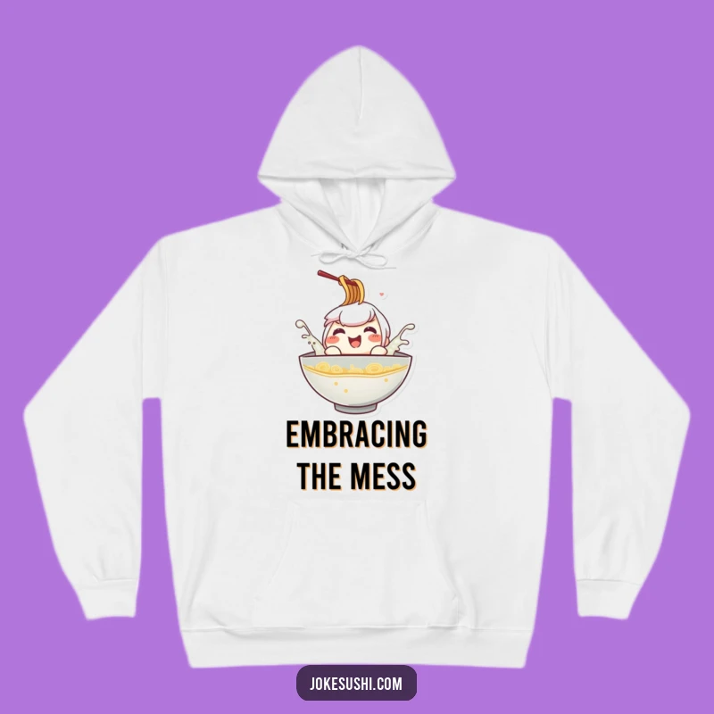 Cozy Funny Ramen Splash Hoodie: Stay Warm and Playful All Day Long