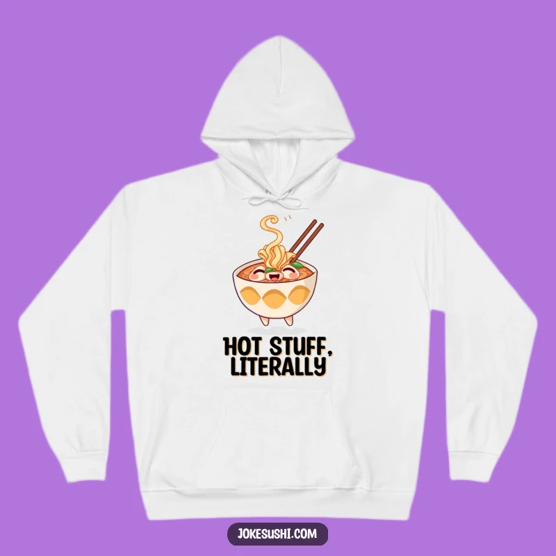 Funny Ramen Steam Hoodie - Cozy Up with Playful Warmth