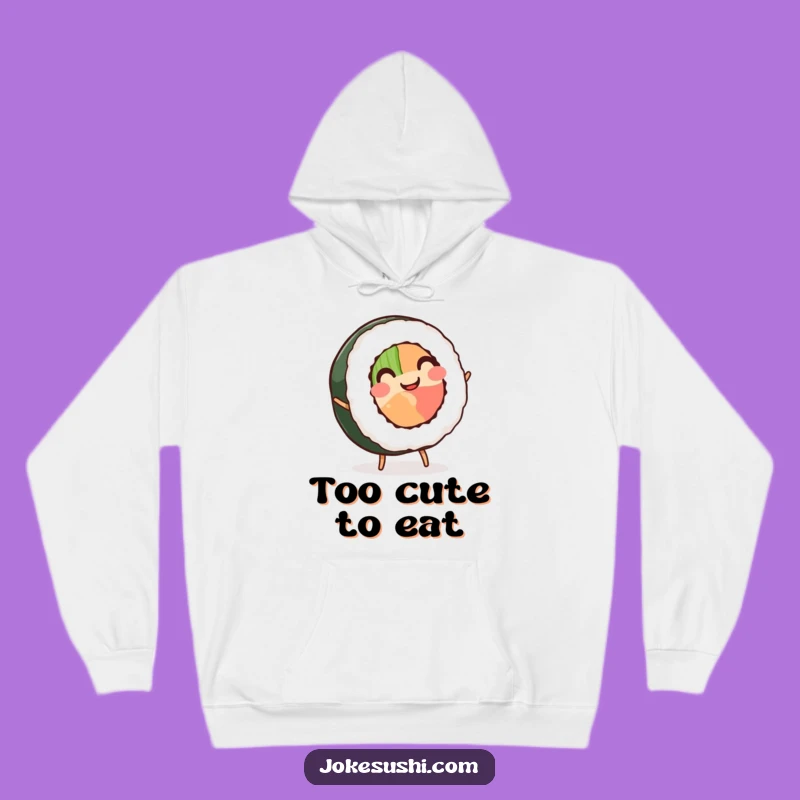 Funny Sushi Cartwheel Hoodie: Cozy Acrobatics - Your Ultimate 'Funny Gift'