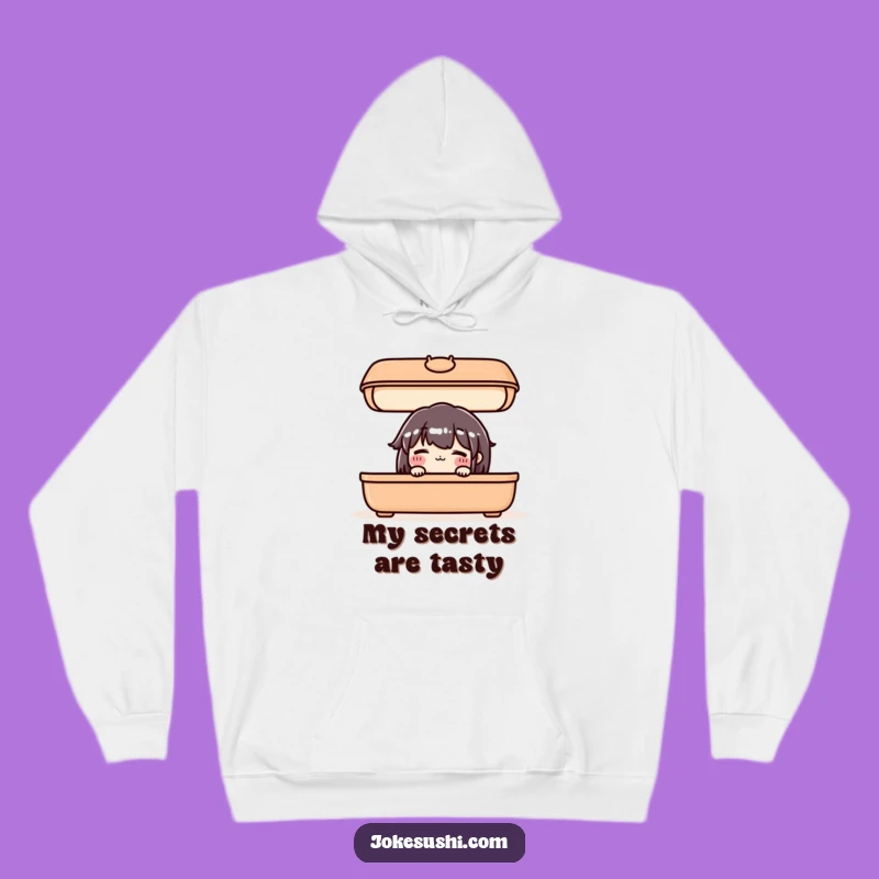 Funny Shy Bento Hoodie: Cozy and Cute Apparel for Food Lovers