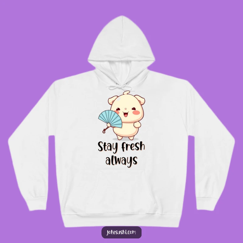 Funny Dumpling Fan Hoodie: Cozy Comfort, Cheerful Character, Perfect Gift for Foodies