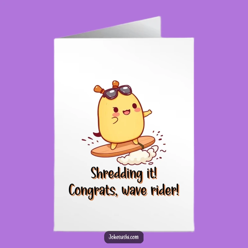 Action-Packed Free Printable Congrats Card: Nori Rider - Downloadable Gift!