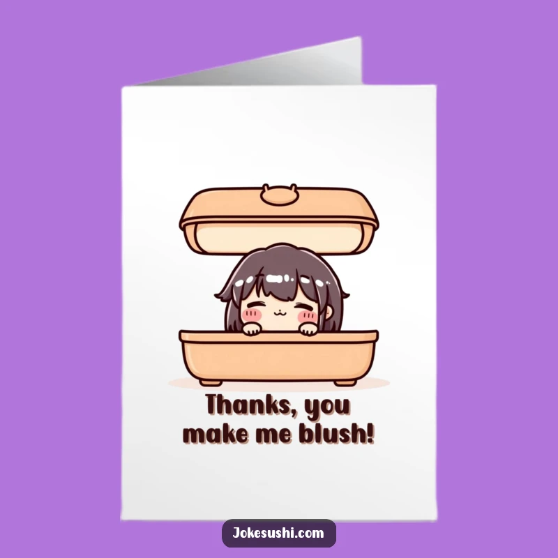 Adorable Free Printable Thank You Card: Bento Thanks - Downloadable Gift!