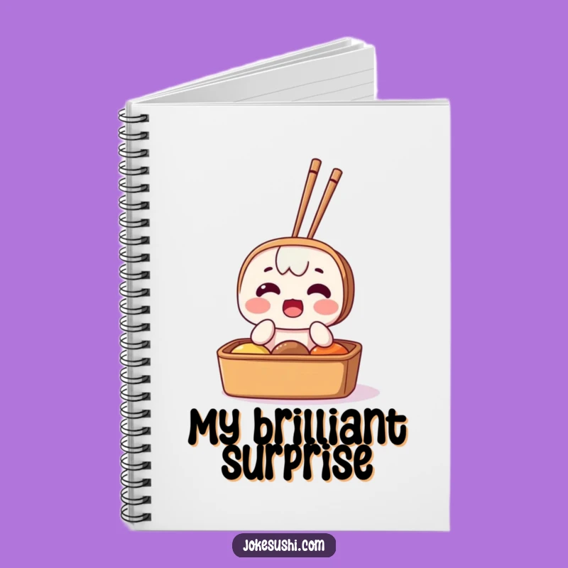 Funny Surprised Bento Box Notebook: Jot Down Notes with Hilarious Reactions