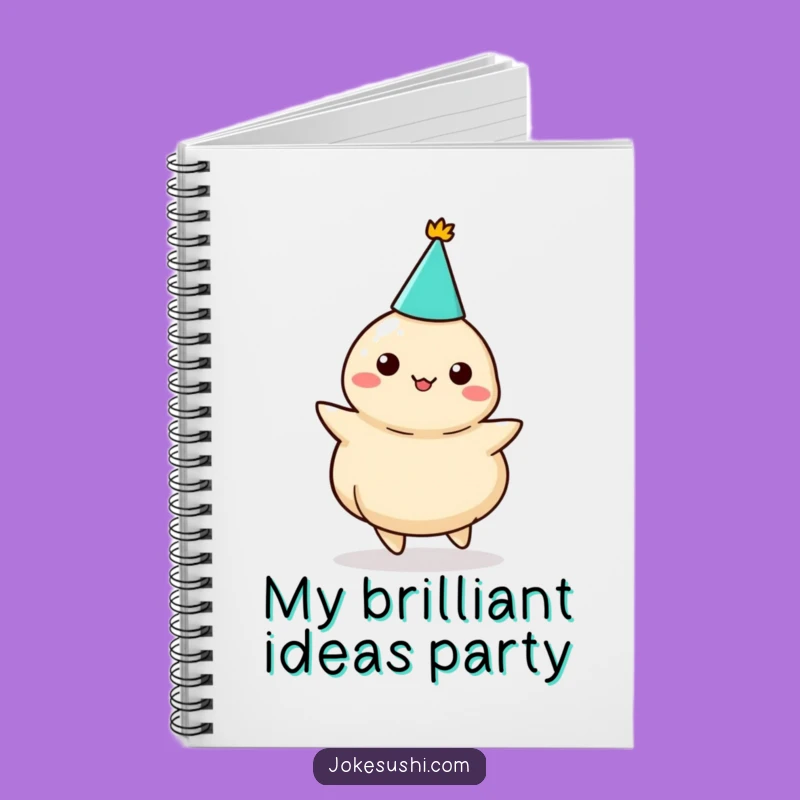 Funny Dumpling Party Notebook: Jot Down Notes with Festive, Hilarious Flair