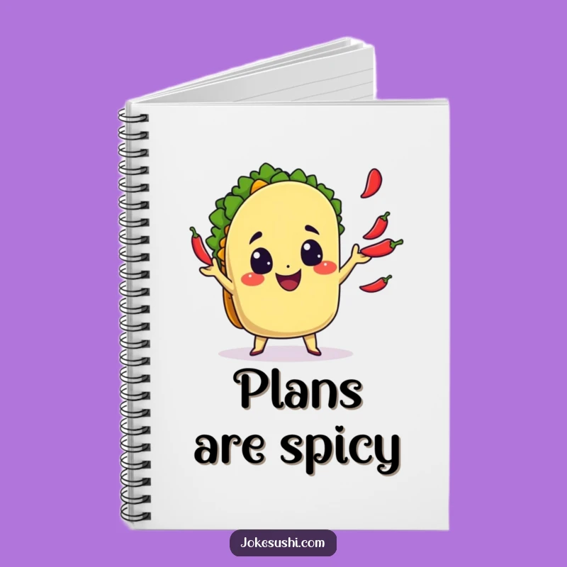 Funny Taco Notebook: Jot Down Your Fiesta Ideas With This Cheerful Funny Gift