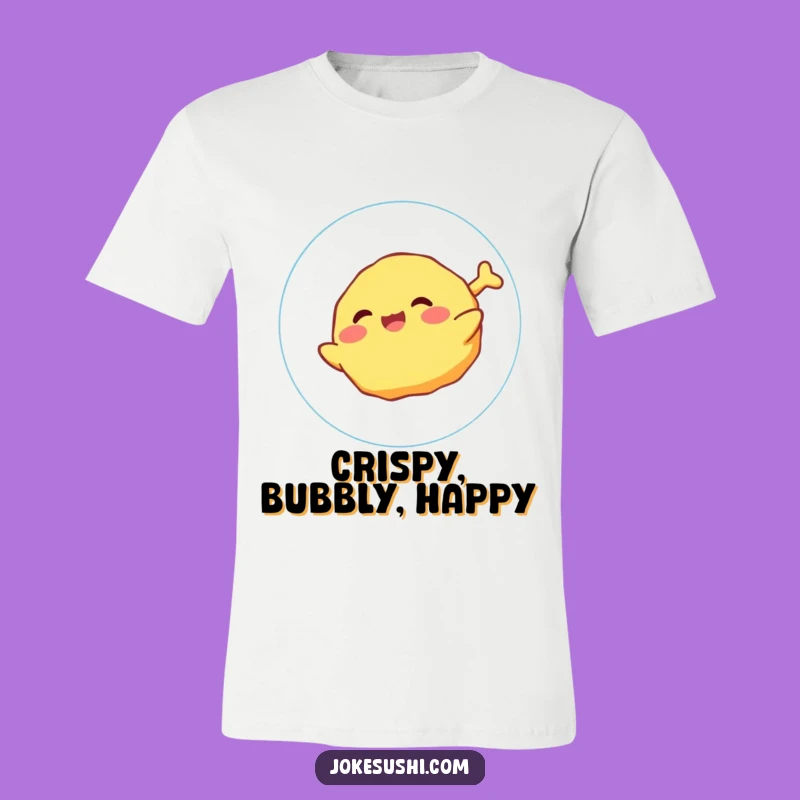 Funny Tempura Bubble T-Shirt: Wear Your Joyful Float with This Cute Tee