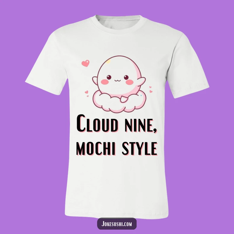 Funny Mochi Cloud T-Shirt: Whimsical Apparel and Cheerful Gift Idea