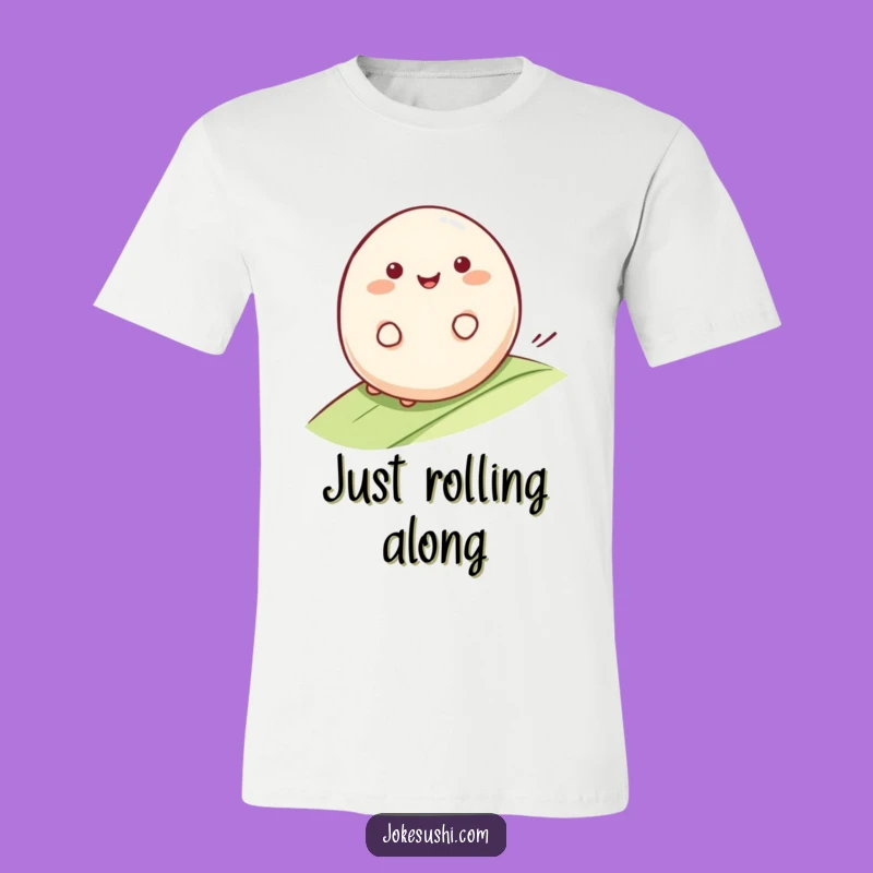 Funny Mochi Roll Tee: Smooth Style and Hilarious Fun