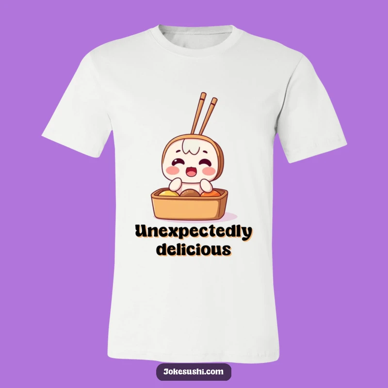 Funny Surprised Bento Box Tee: Wear Your Shock with Hilarious Style