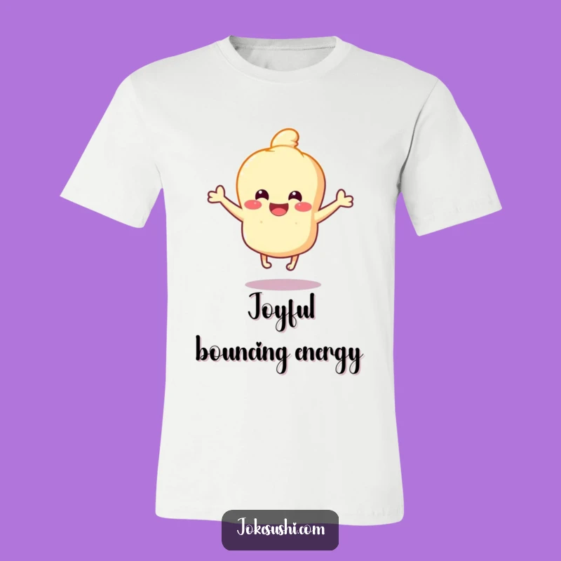 Funny Tempura Joy Tee: Bounce into Fun with This Humorous Shirt