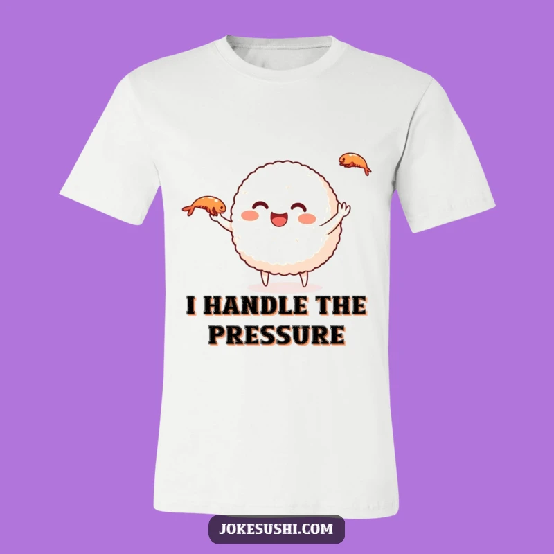 Funny Rice Ball Juggling T-Shirt: Wear Your Playful Spirit Proudly!