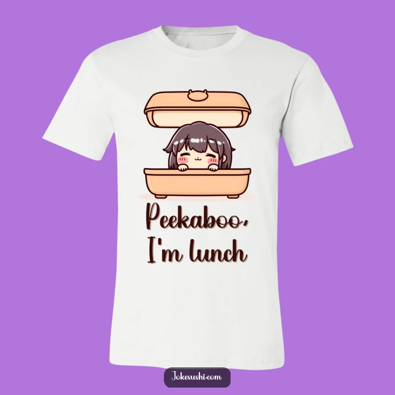 Funny Blushing Bento T-Shirt: Cute Food Apparel and Hilarious Gift
