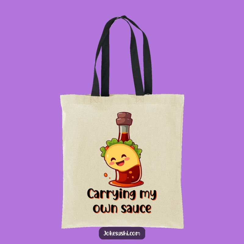 Funny Taco Tote Bag: Carry Your Laughs and Essentials Hilariously